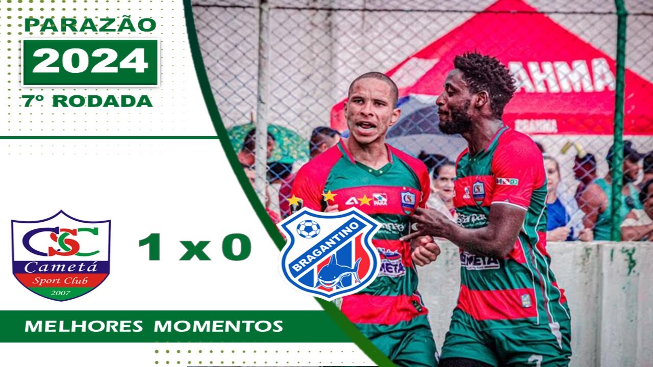 Cametá 1 x 0  Bragantino PA  MELHORES MOMENTOS