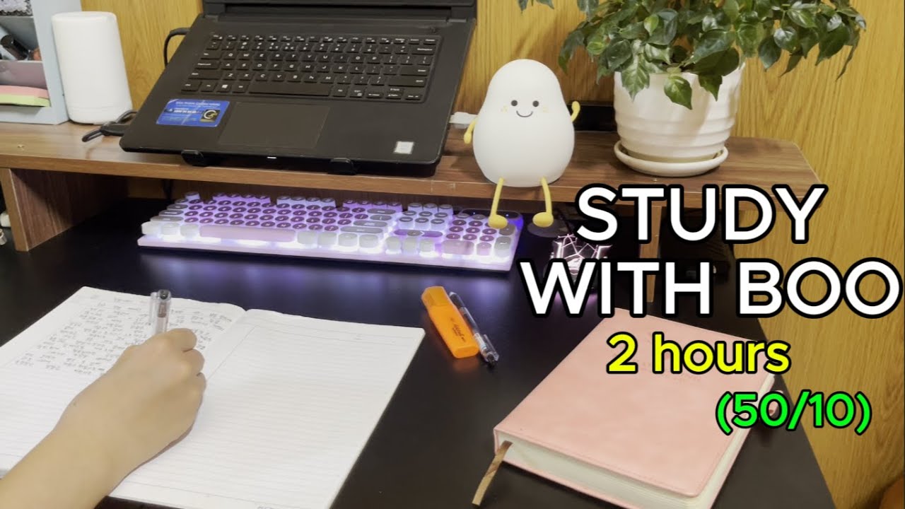 #1: 2 HOURS STUDY WITH ME 🔥 | Pomodoro 50-10 ⏱️ | Fire Crackling Sound | Real Time | Motivation 🌙