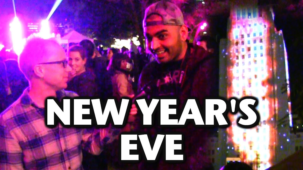 Joe Goes To A New Year's Eve Party
