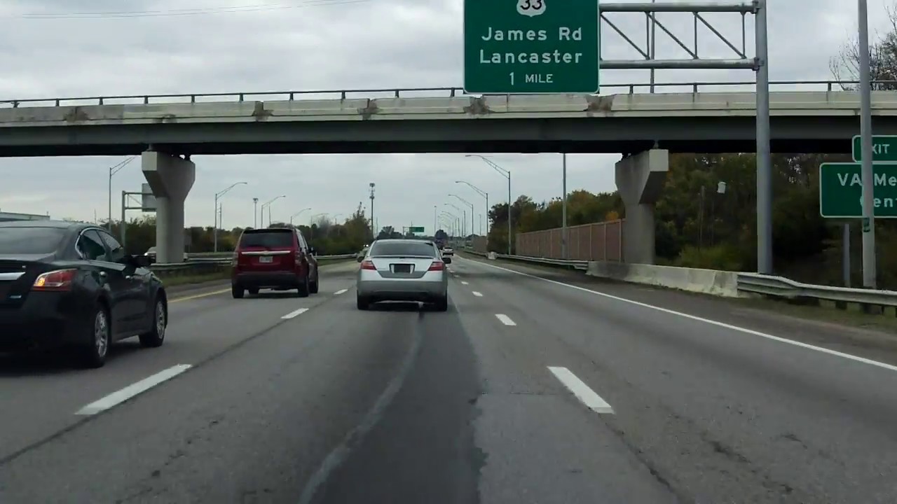 Interstate 70 - Ohio (Exits 110 to 101) westbound