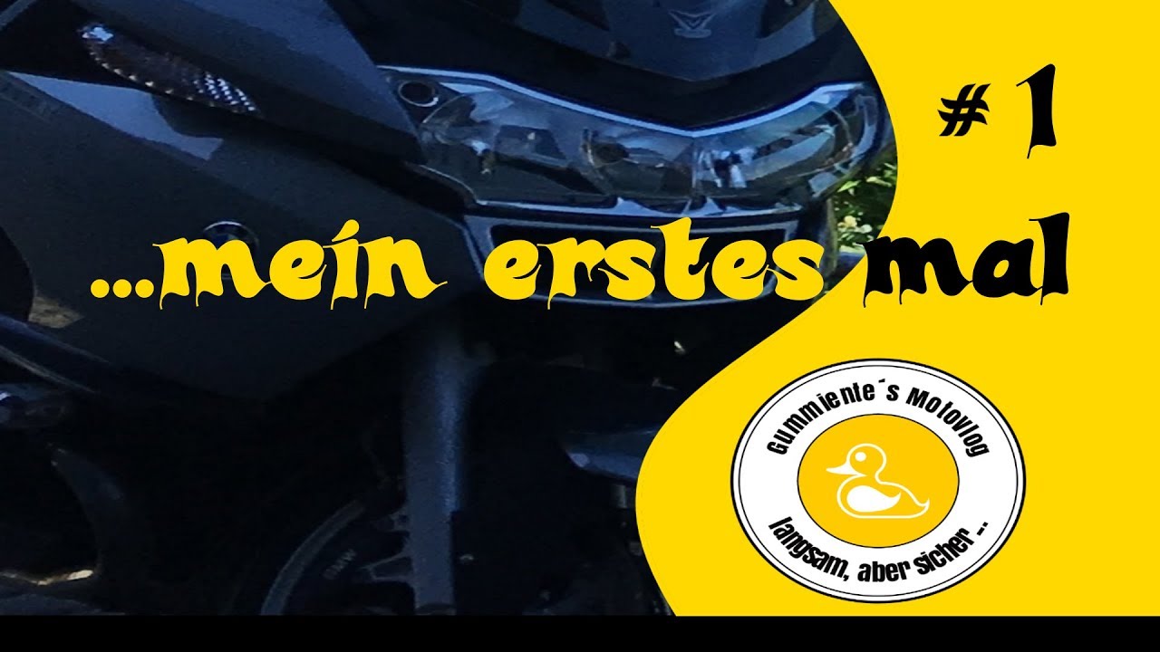 mein erstes Mal.... MotoVlog#1 auf BMW R1200RT