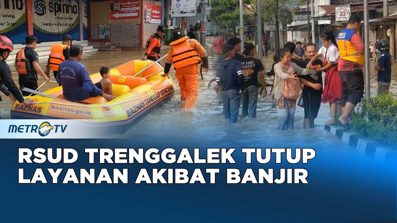 Imbas Banjir Bandang, RSUD Trenggalek Tutup Layanan Rawat Jalan