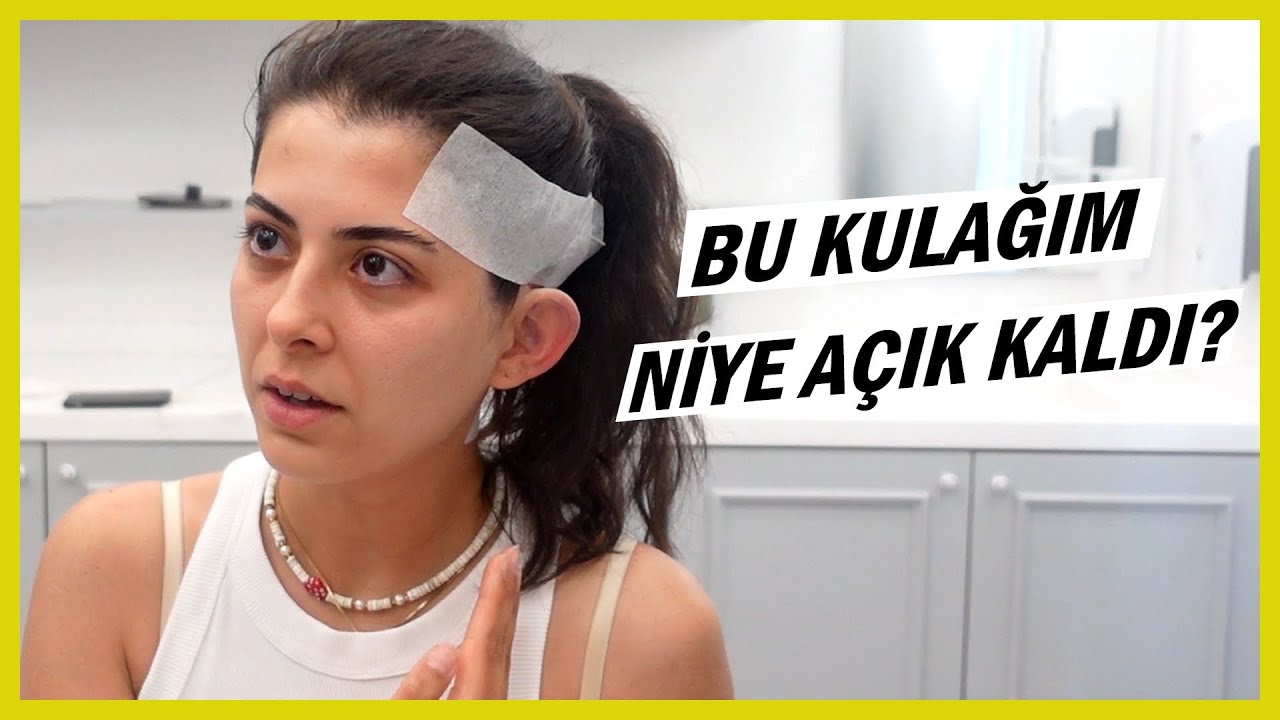 Kulak Estetiği Ameliyatımın Tamamı! (Kep&ccedil;e Kulak VLOG)