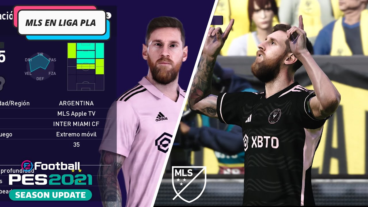 #MLS para #Pes2021 [Se instala en Liga Pla] #gratis #PS4 #PS5 #PC