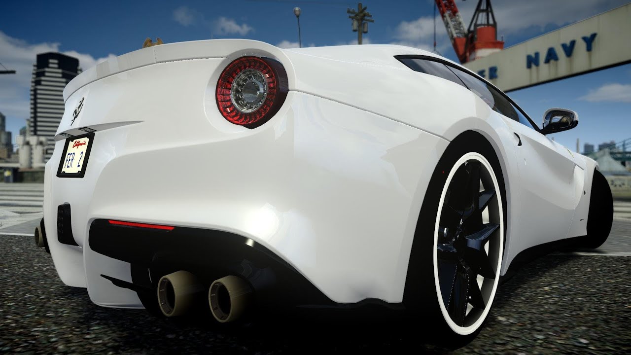 GTA IV Ferrari F12 Berlinetta + DMC Crash Testing - Insanegaz