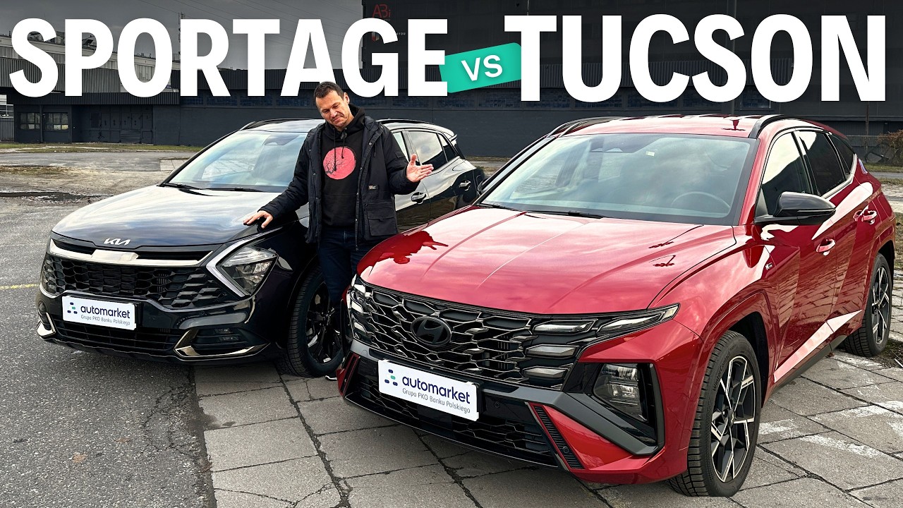 Hyundai Tucson vs KIA Sportage - starcie koreańskich SUV-ów.
