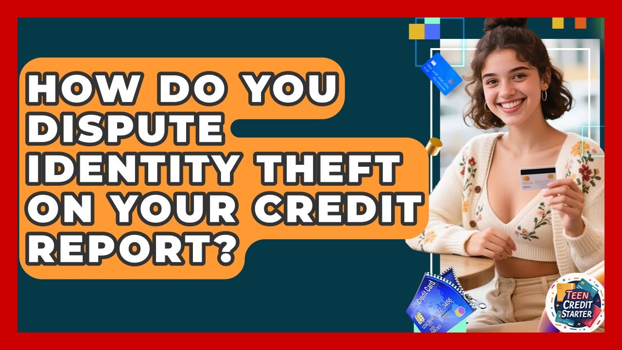 How Do You Dispute Identity Theft On Your Credit Report? - Teen Credit Starter