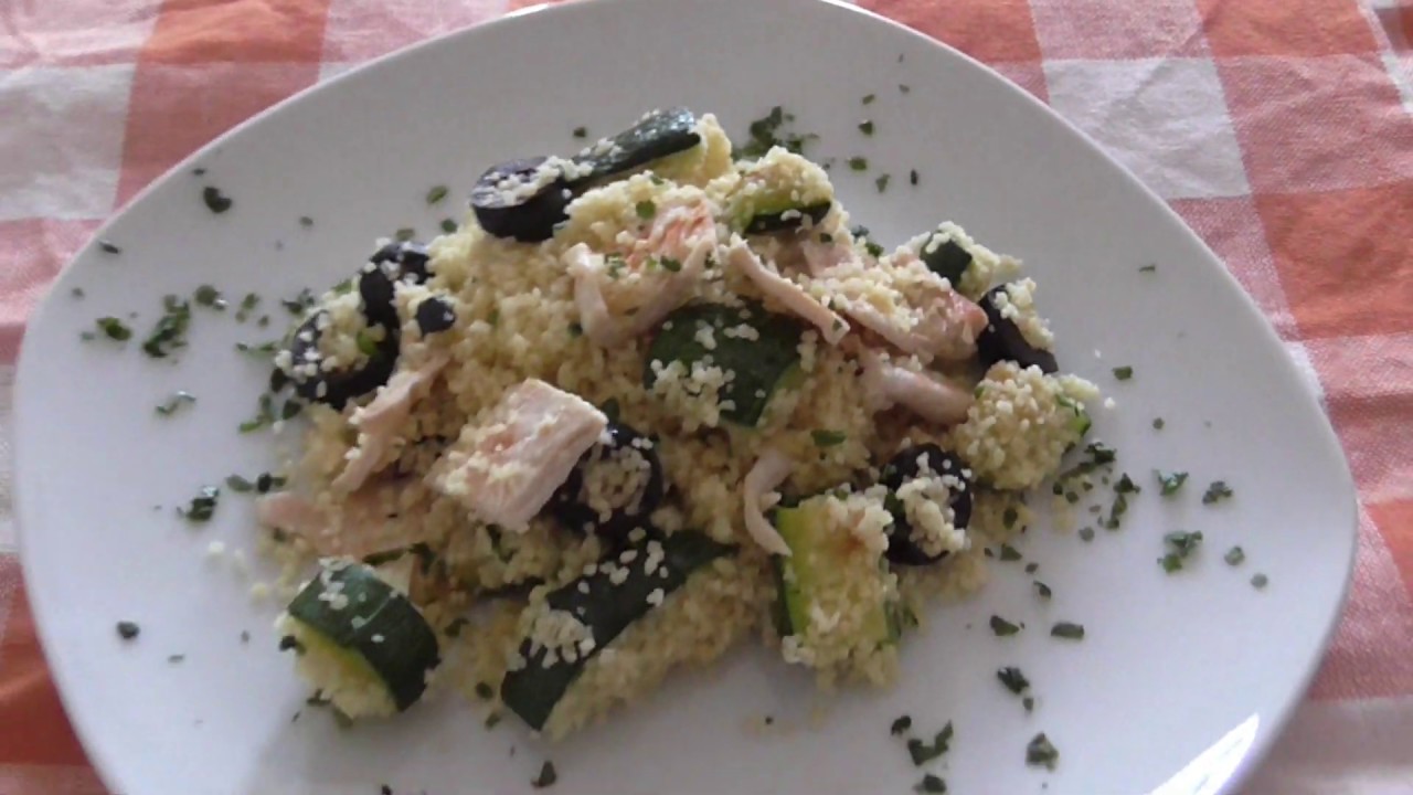 Cous cous con Zucchine e Pollo