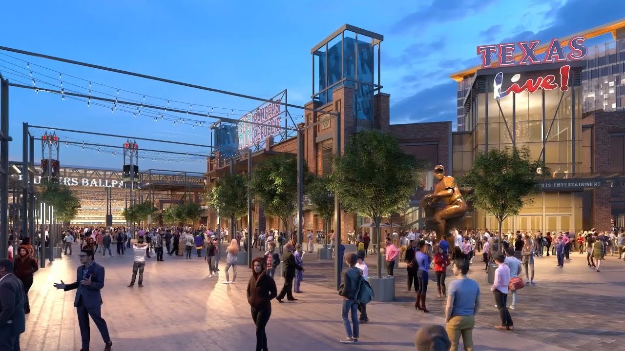 Home Plate Update: Ballpark & Texas Live! Locations