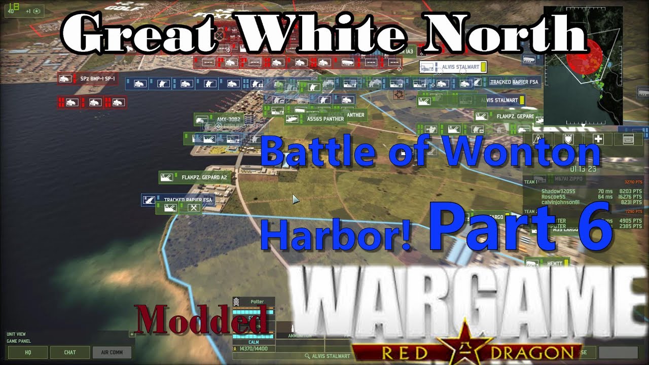 Modded Wargame Red Dragon: Battle of Wonton Harbor! AKA Wonsan Harbor Part 6