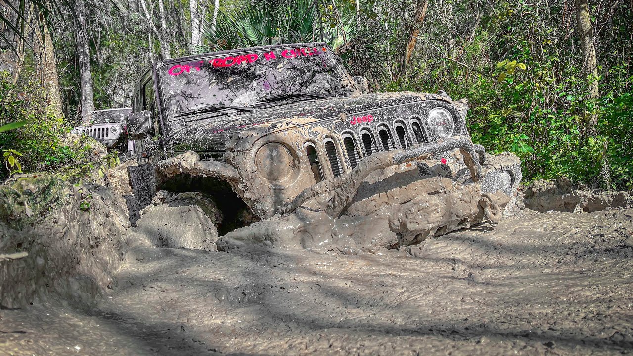 Hardrock Off Road Park with @JeepLikeLuna - The Best 4X4 Off Road Park in Florida