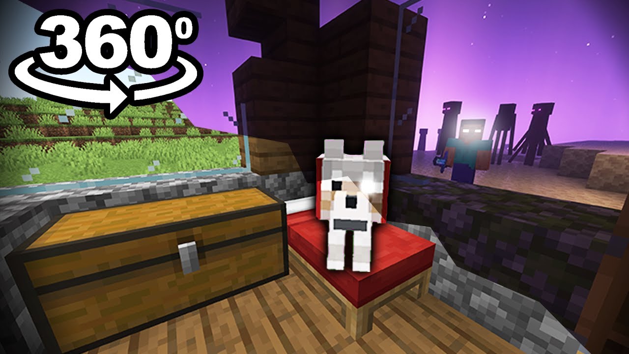 You're A Dog but Herobrine Kidnaps You...