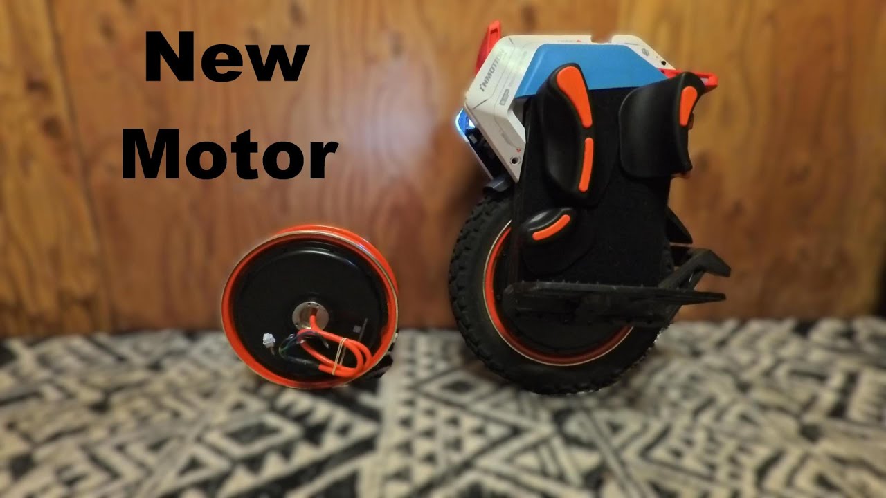 Руководство по замене сломанного двигателя Inmotion V14 Pro