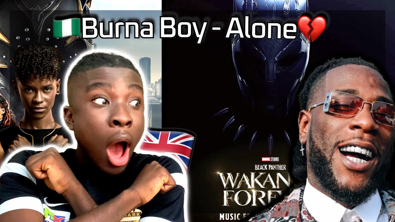 BURNA BOY Got DEEP😪| Burna Boy - Alone REACTION | UK🇬🇧(Black Panther Wakanda Soundtrack 🖤)