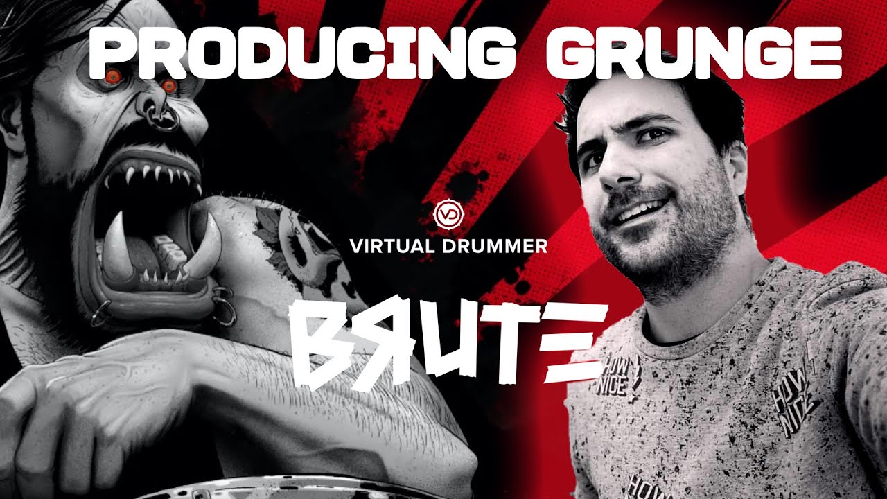 PRODUCING GRUNGE with UJAM Virtual Drummer BRUTE in ABLETON LIVE