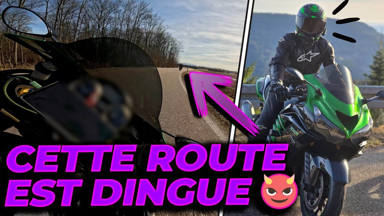 POV : ARSOUILLE EN ZZR 1400 🏍️💨 NOUVEAUX PNEUS🔥ROUTE MAGNIFIQUE🏔️