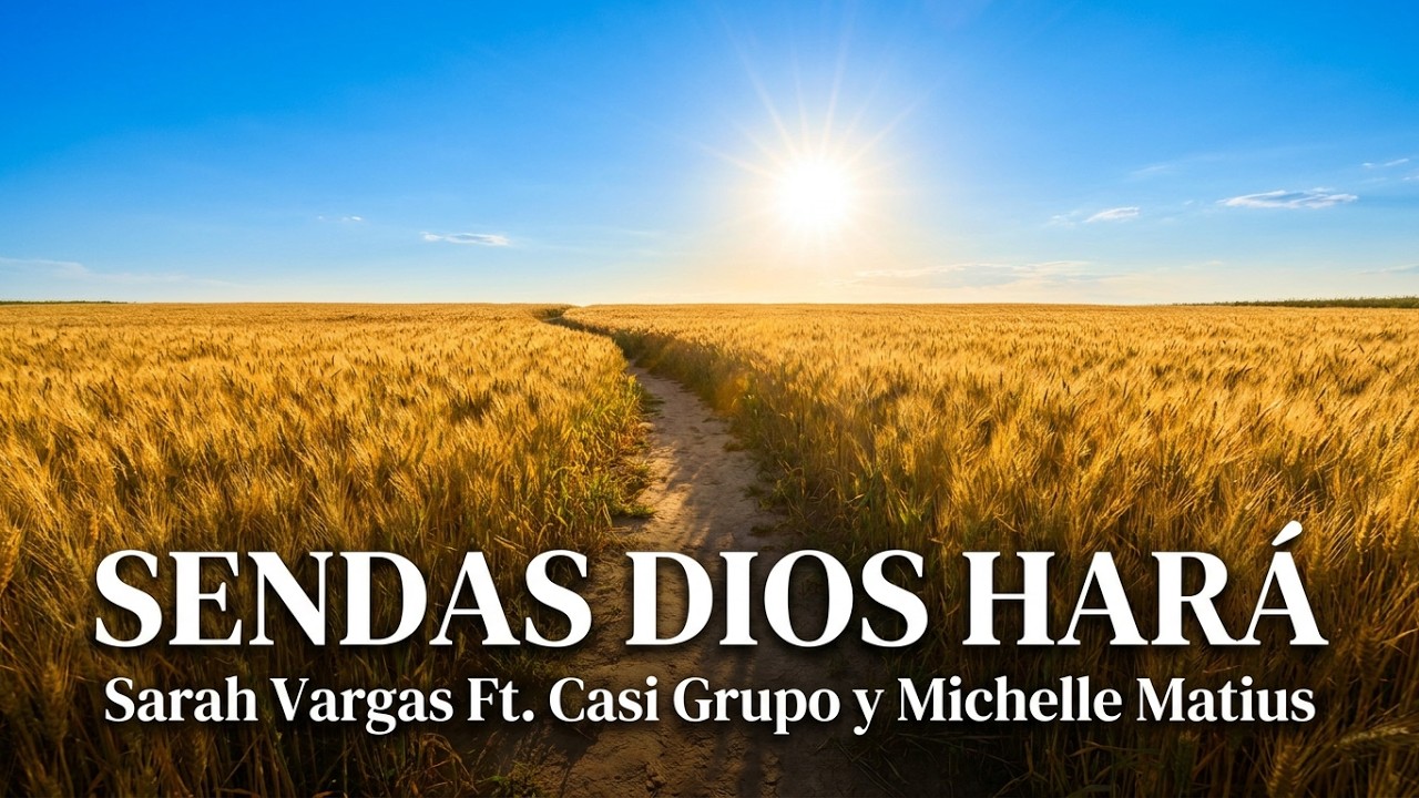 Sendas Dios Hará | Sarah Vargas ft. Casi Grupo & Michelle Matius | Video Oficial