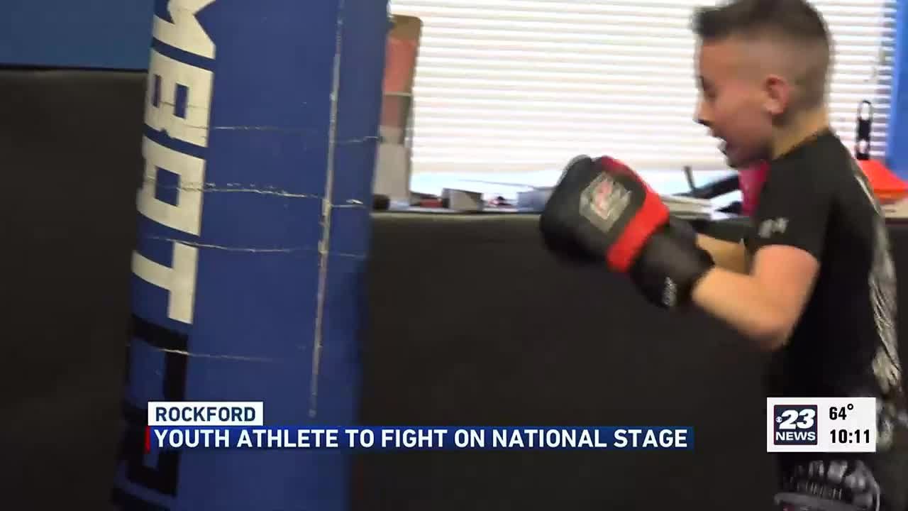 12-year-old MMA fighter to appear on national stage