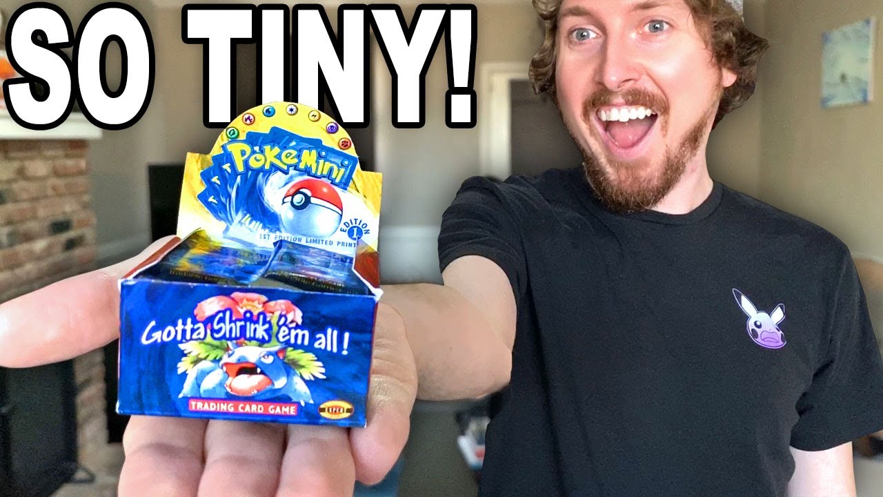*Najmniejsze* karty Pokemon NA ŚWIECIE || Artysta tworzy maleńkie zestawy podstawowe i Charizarda...