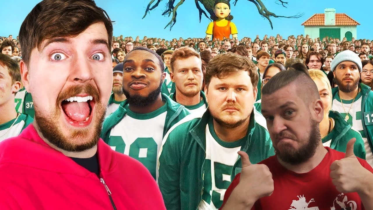Игра в кальмара в реальной жизни на 456 000$ ! | РЕАКЦИЯ на MrBeast На Русском