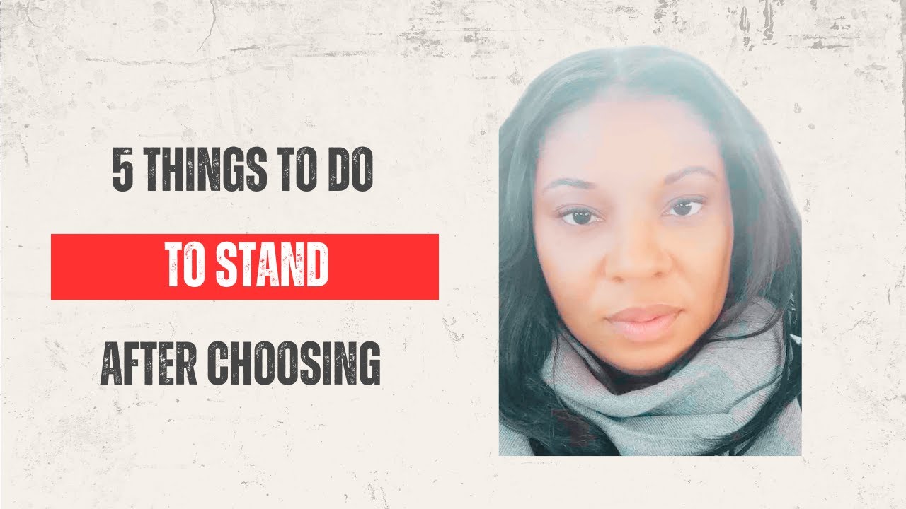 5 Things to Do After Choosing to Stand for Your Marriage