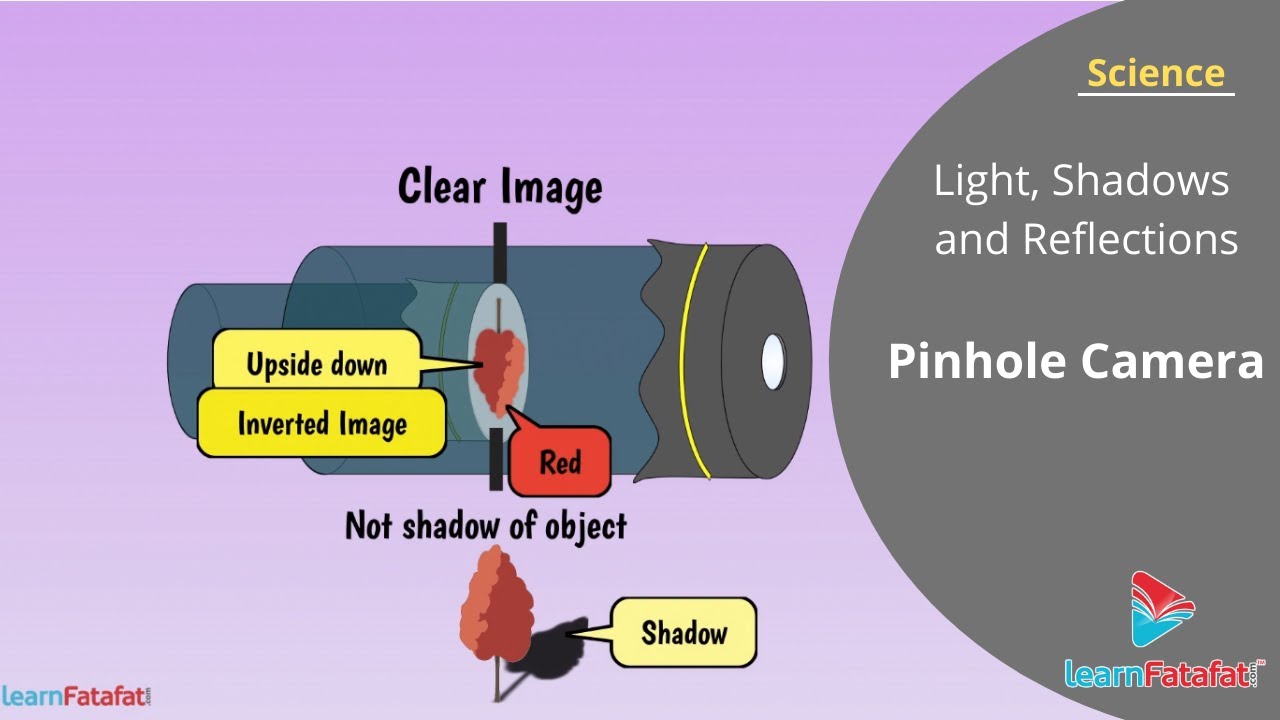 How to Make Pinhole Camera - Class 6 Science Light, Shadows and Reflections