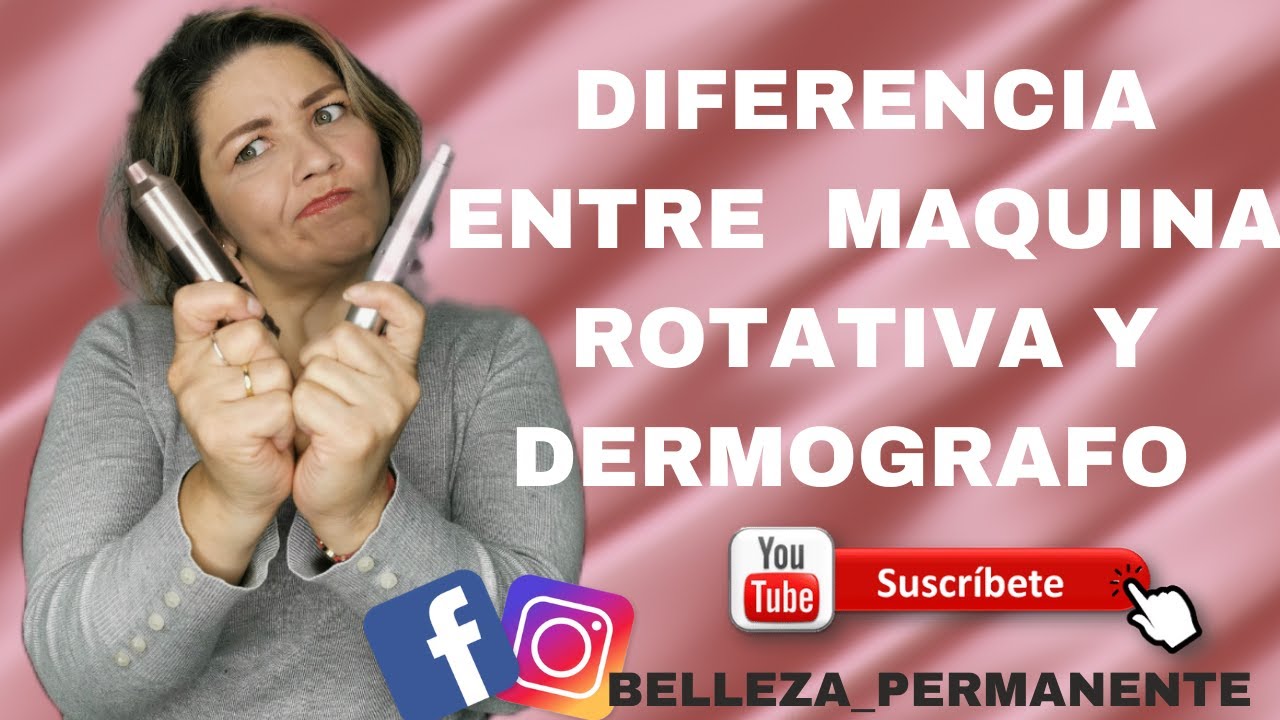 DERMOGRAFO Vs MAQUINA ROTATIVA ✍✍✍✍