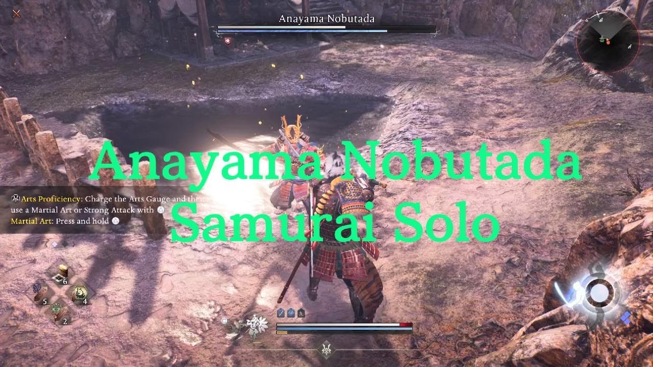 Nioh 3 Anayama Nobutada Samurai Solo