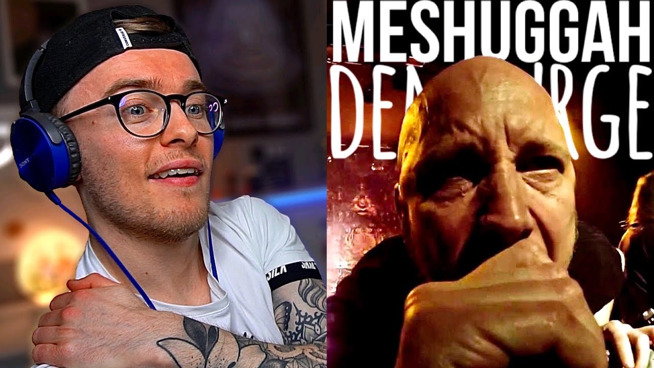Meshuggah - Demiurge | First REACTION!