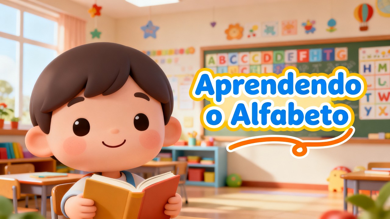 Aprendendo o Alfabeto | Música Cristã Infantil | Biblia Infantil Kids