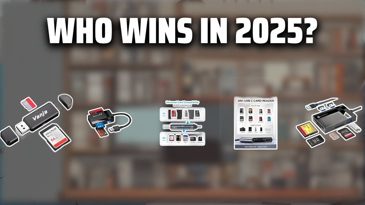 The Top 5 Best SD Card Reader in 2025 - Must Watch Before Buying!