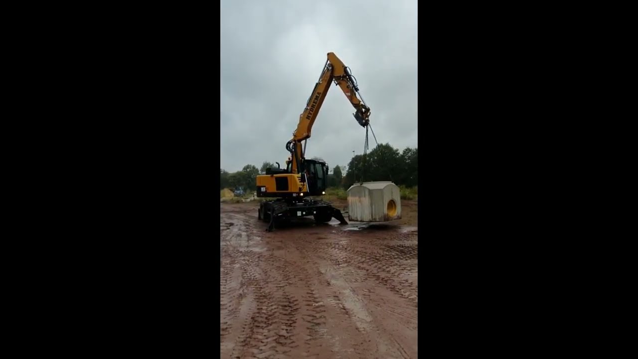 Hydrema MX20G - 9to Schacht Krafttest