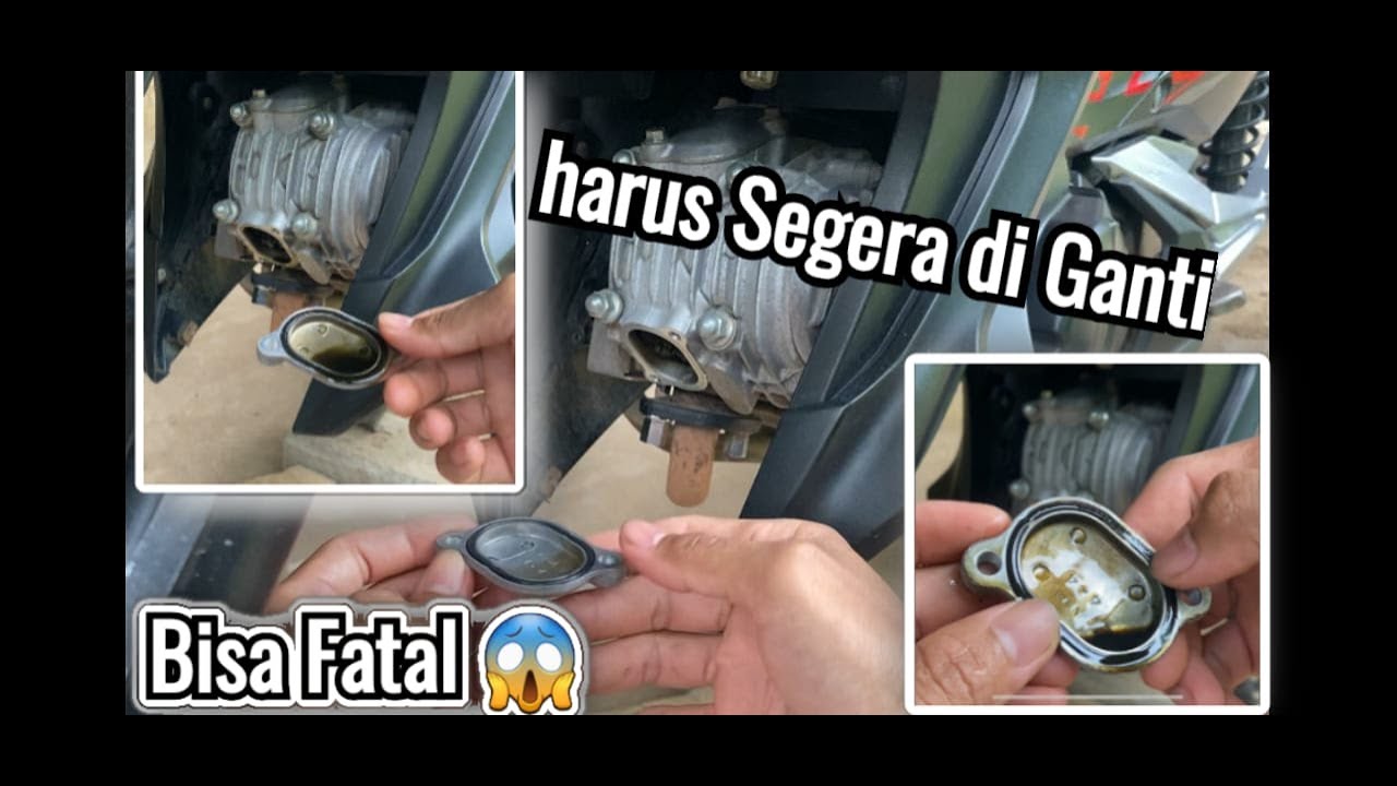 Cara/Tutorial mengganti karet oring tutup klep motor di rumah sendiri || Supra X 125 fi