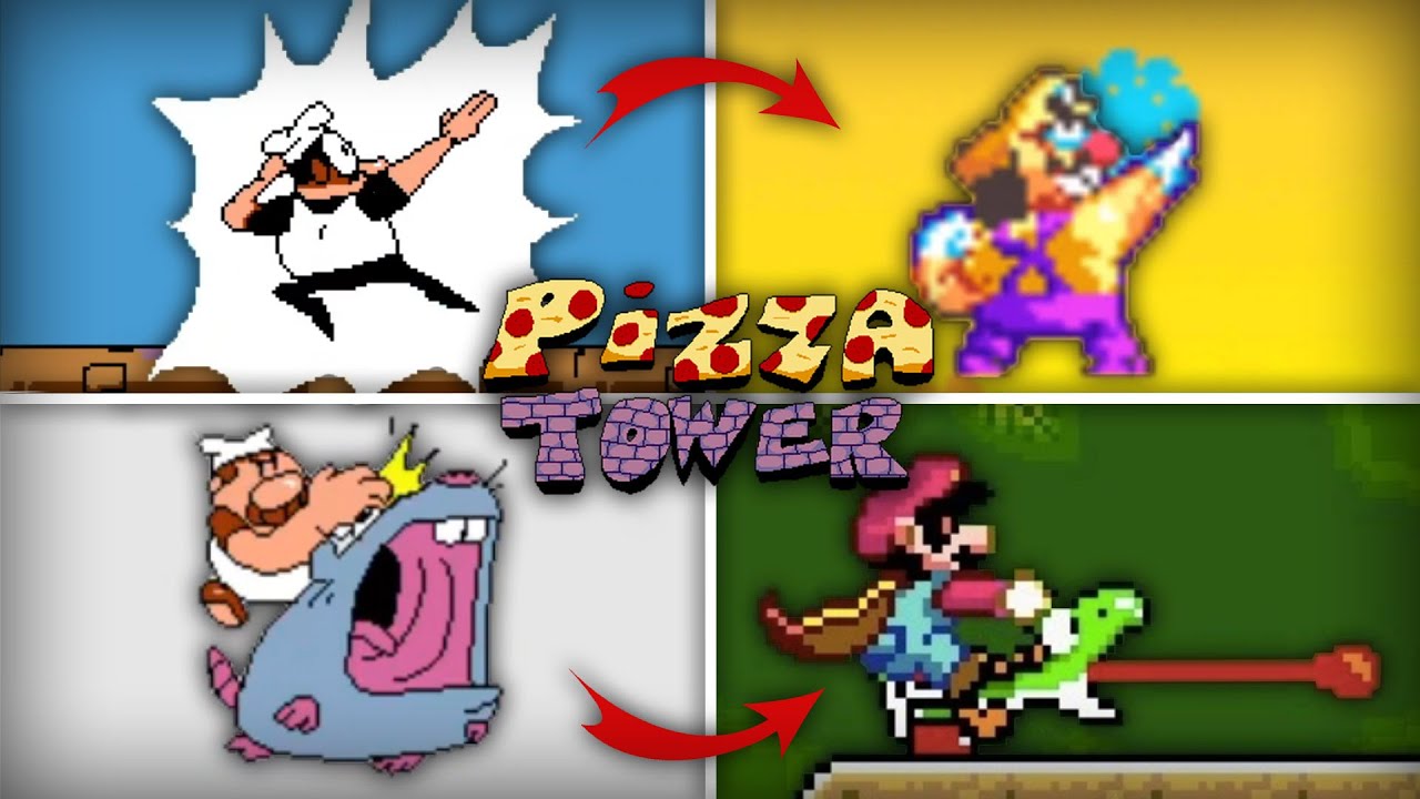 TODAS las REFERENCIAS de PIZZA TOWER (Parte 1)