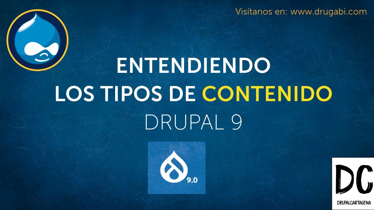15 - Theming Drupal 9 : Tipos de contenidos