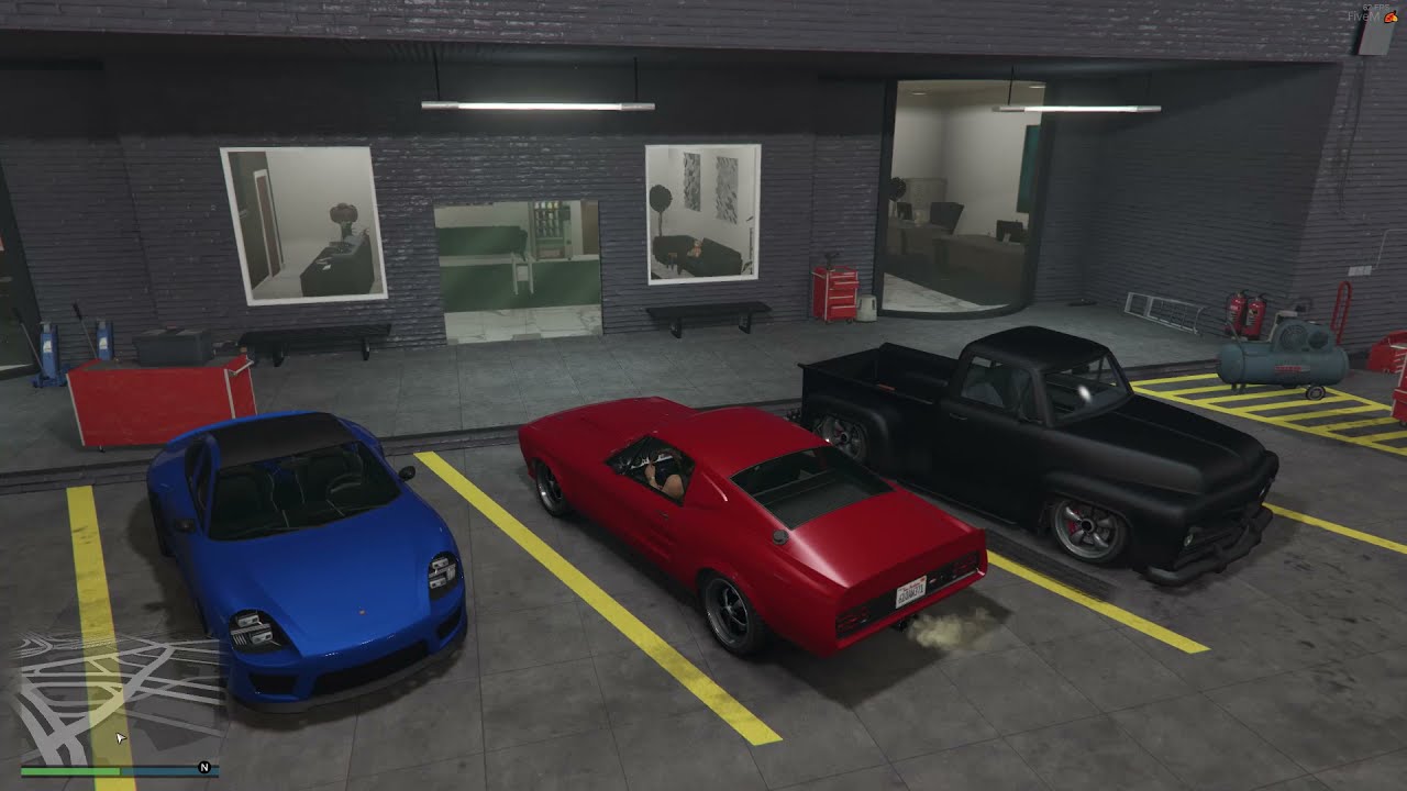 GTA V INTERIOR | LS Customs Remake | FIVEM MLO