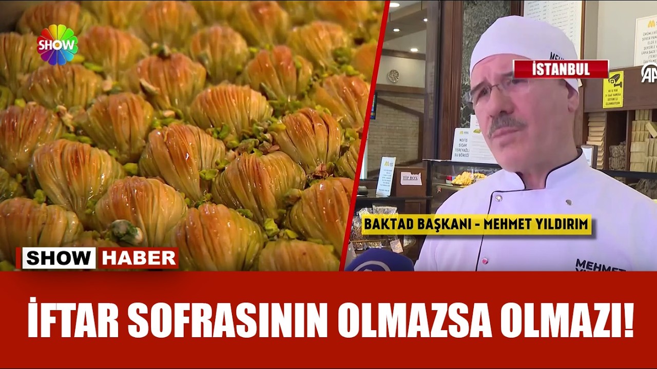 Ramazan ayı boyunca tatlı fiyatları sabit kalacak!