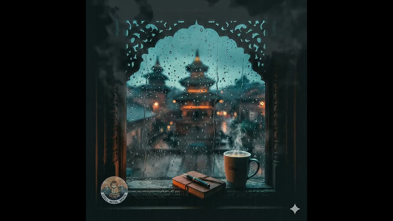 A Cup of Chiya & Heavy Rain in Patan ☕ Ancient City Lo-fi Vibes