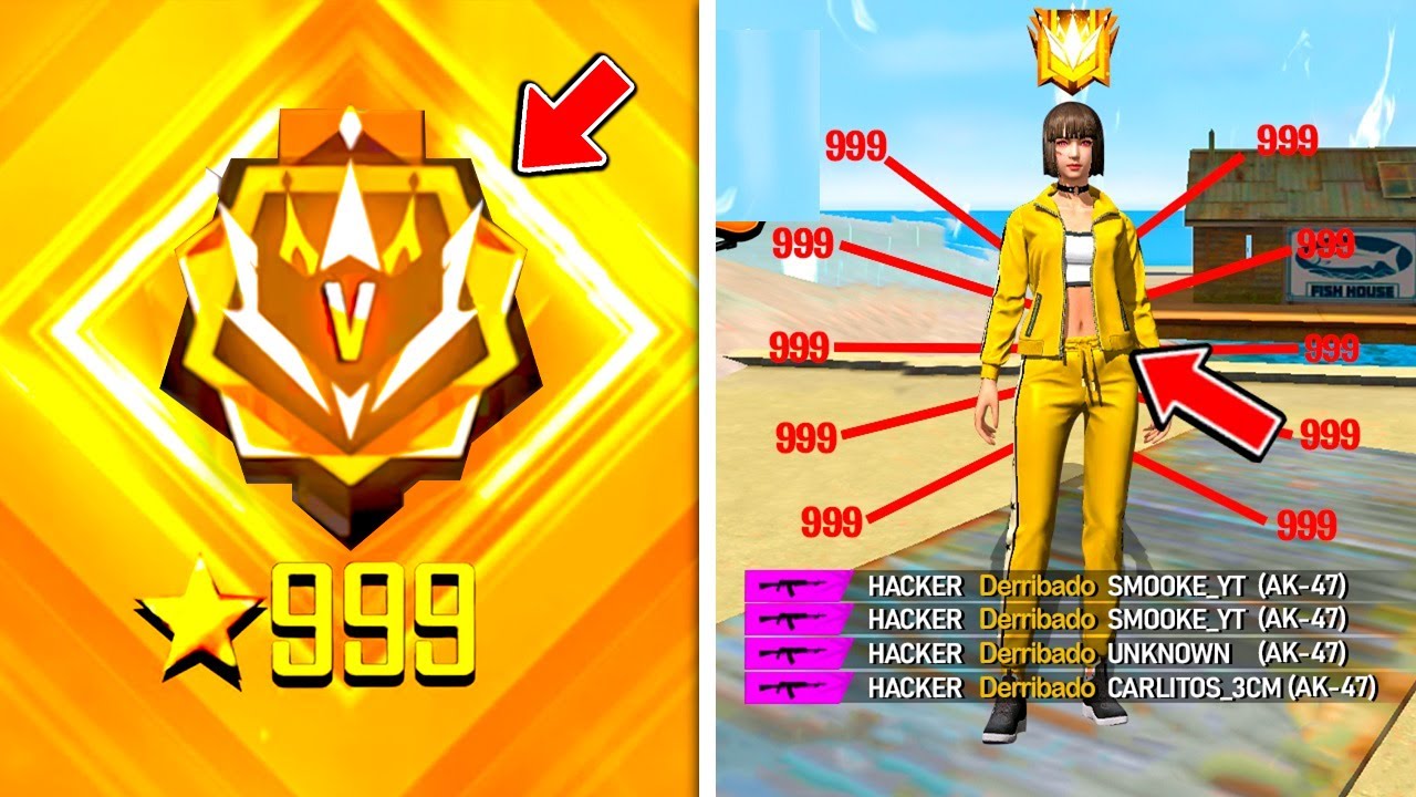 Esto me paso a una Partida de *999 Estrellas* 😱⭐ Free Fire