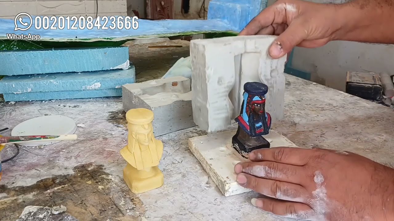 طريقة عمل قالب القالب . . قالب سيليكون شغل مصانع .. Professional silicone mold
