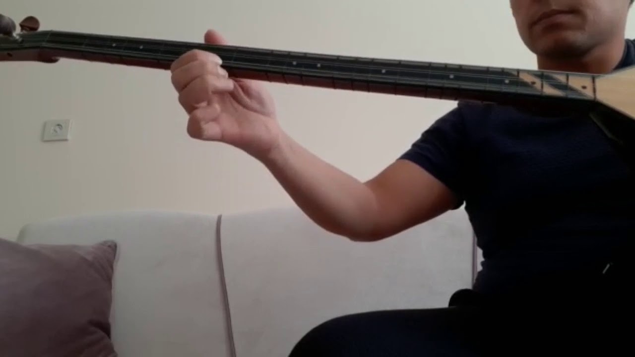 Pınarın Başında Destin Var İmiş Solfej Kolay Anlatım (Uzun sap bağlama)