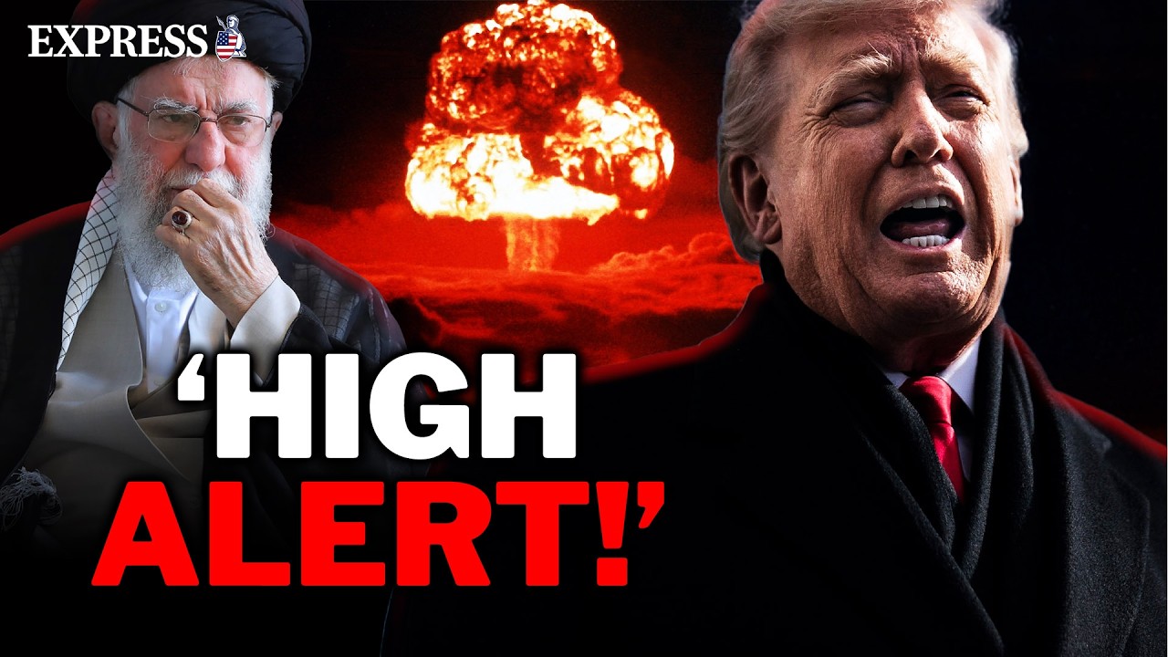 'ALL OUT WAR?' - WW3 fears EXPLODE as Trump deploys DESTRUCTIVE US fleet to Iran