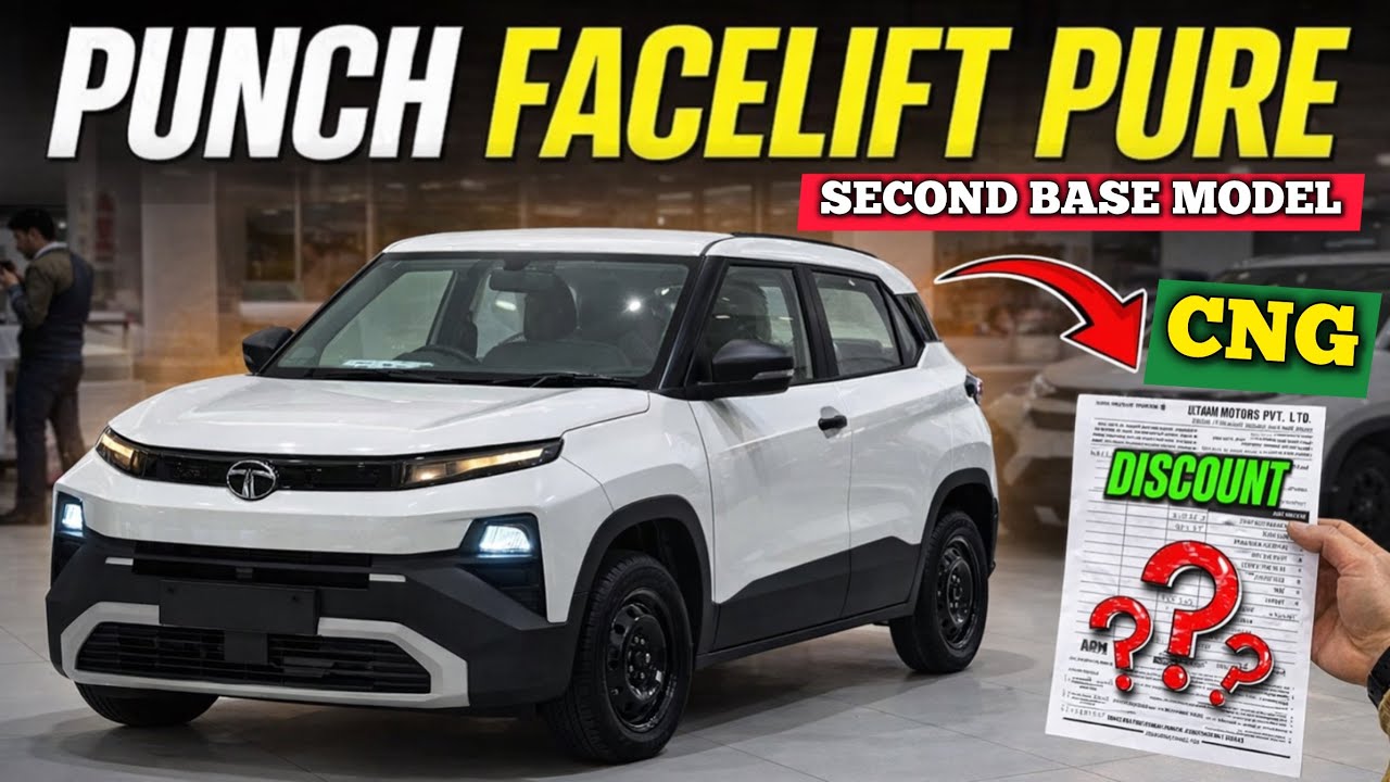 Tata Punch Facelift Pure CNG 2026 Model ✅ Tata Punch Pure CNG Model All Details ✅