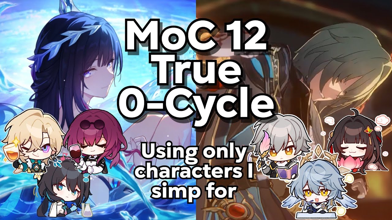 True 0-Cycle MoC 12 Using Only Characters I Like ft. Hysilens & Anaxa | Honkai Star Rail v3.4