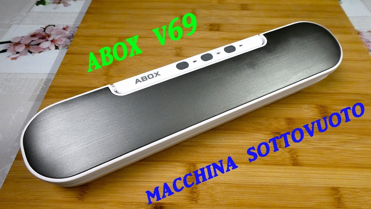 Recensione Macchina Sottovuoto Abox V69 - Vacuum Sealer