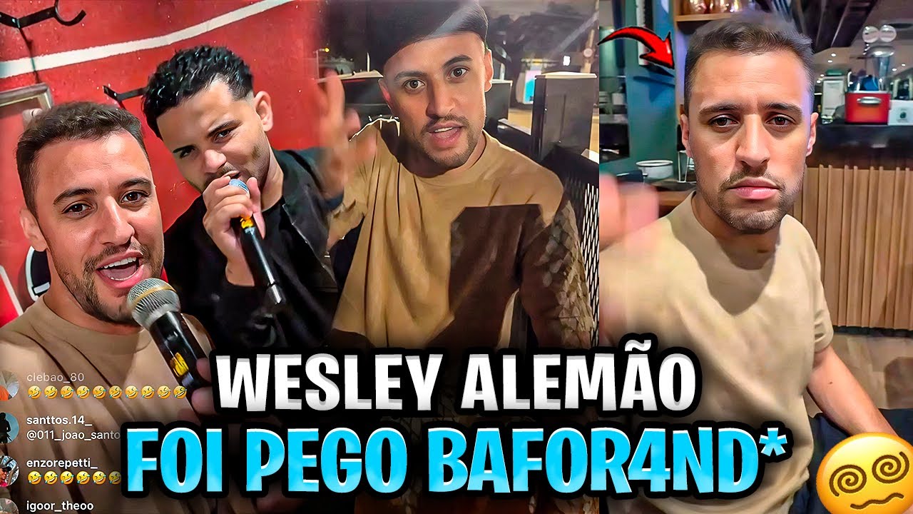 WESLEY ALEMÃO E ITS PLAY MUITO DOIDO NAS RUAS DE SÃO PAULO😱 ‹ Wesley Alemão ›