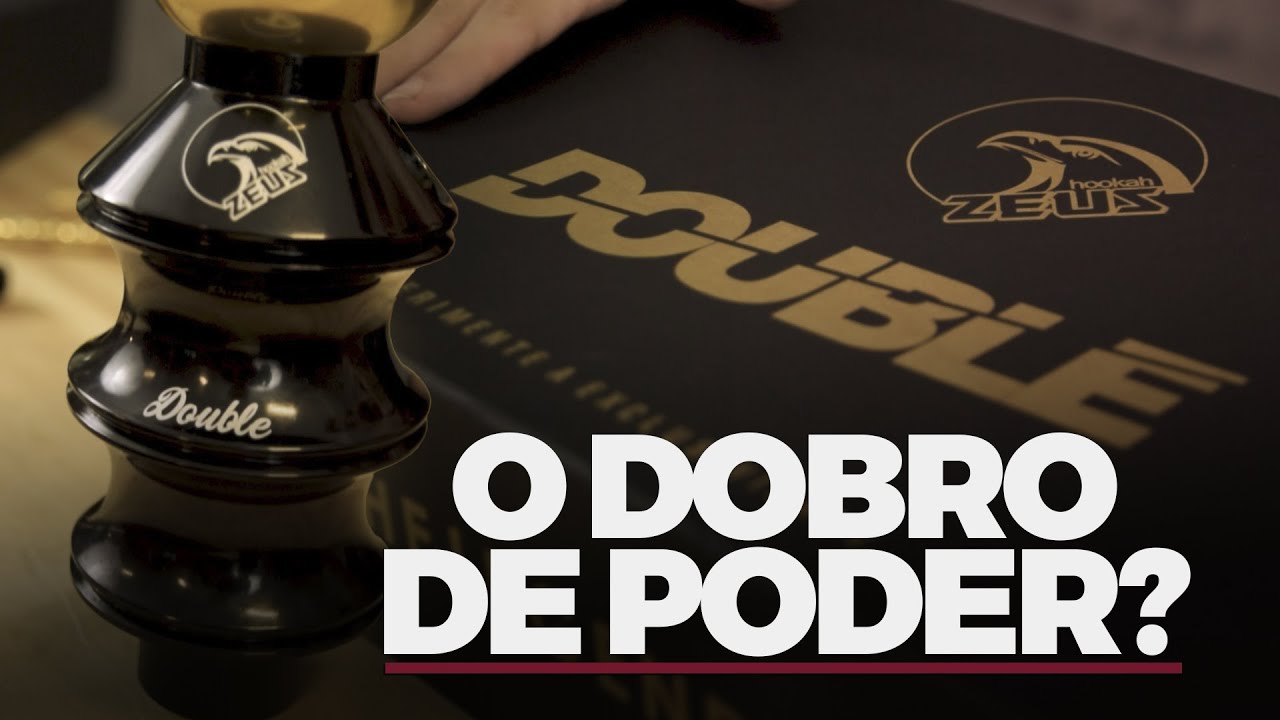 NARGUILE COM DOIS CORAÇÕES | ZEUS DOUBLE [+18]