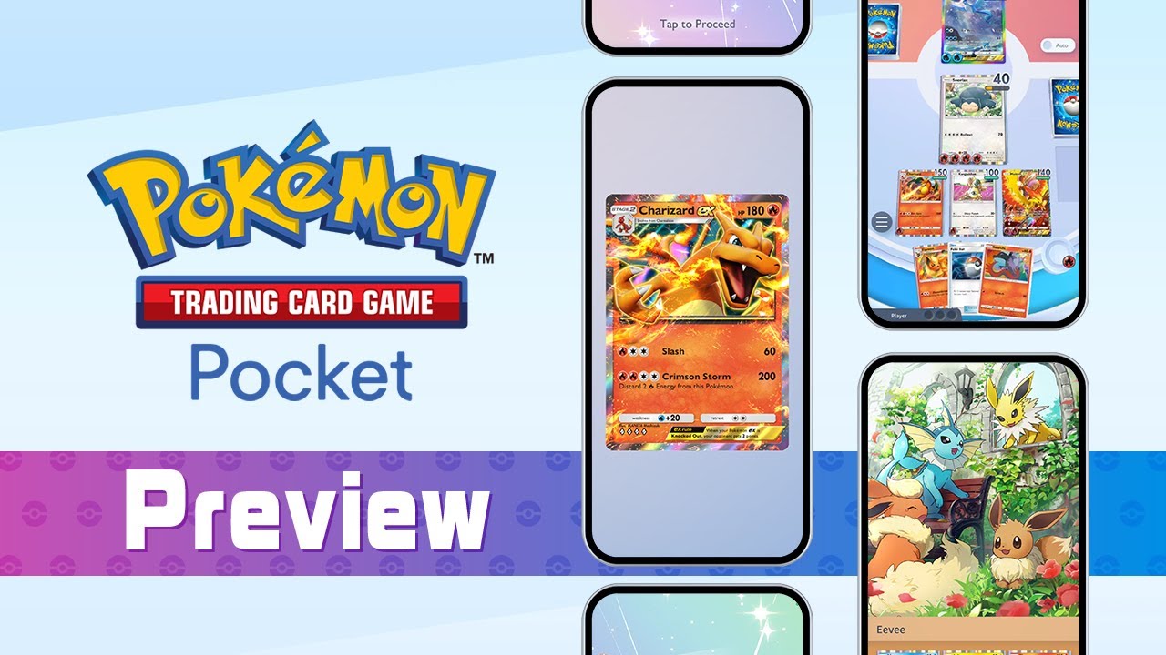 [Official]  Pok&eacute;mon Trading Card Game Pocket | Preview