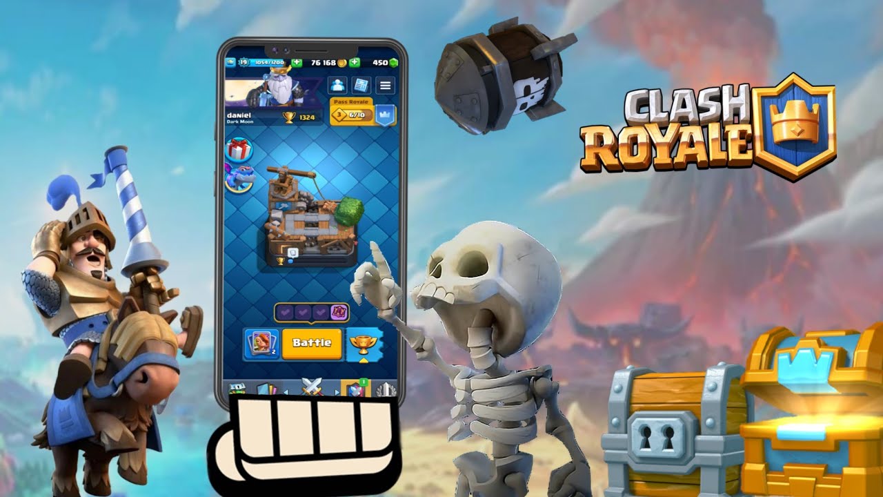 Ma REAPUC de CLASH ROYALE DUPA 4 ANI
