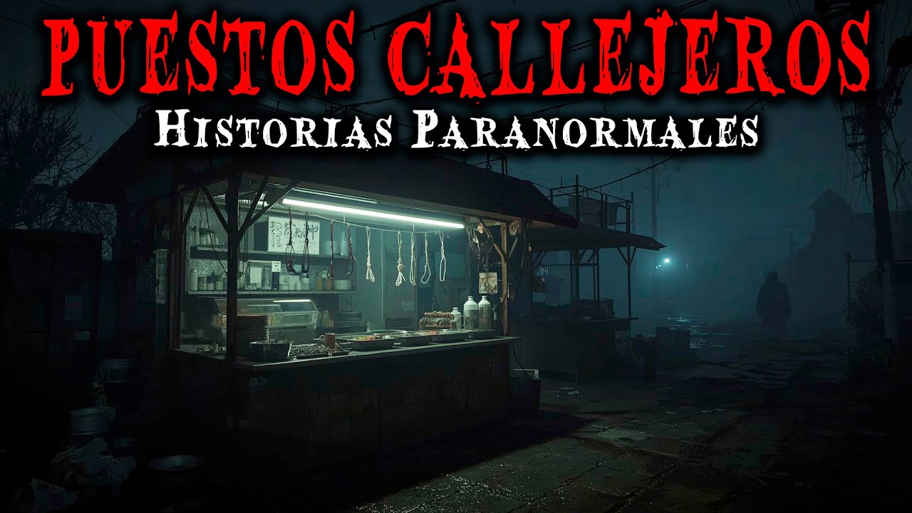 1 Hora de Historias de Terror Paranormales en Puestos Callejeros - Relatos de Horror